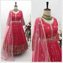 Deepika Padukone Red Anarkali Suit || Bridal wedding Festival Punjabi dress || T - £64.85 GBP