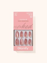 ABNY NAKED BARE ESSENTIALS GLAMIFY 24 PRESS ON NAILS ALMOND MEDIUM #NTNK05 - $6.59