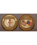 32nd BDGE LES TERRIBLES WINCONSIN WWI &amp; WWII Red Arrow uncommon challeng... - $24.74