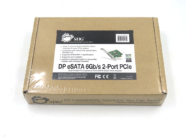 Siig SC-SA0M11-S1 2 Port Pc Ie Dual Profile Pci Express Card New Sealed - £15.75 GBP