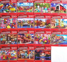 500 Pc Jigsaw Puzzles 18.25”x11” 1/Pk s20h, Select: Balloons Havana Coffee Venic - £2.38 GBP