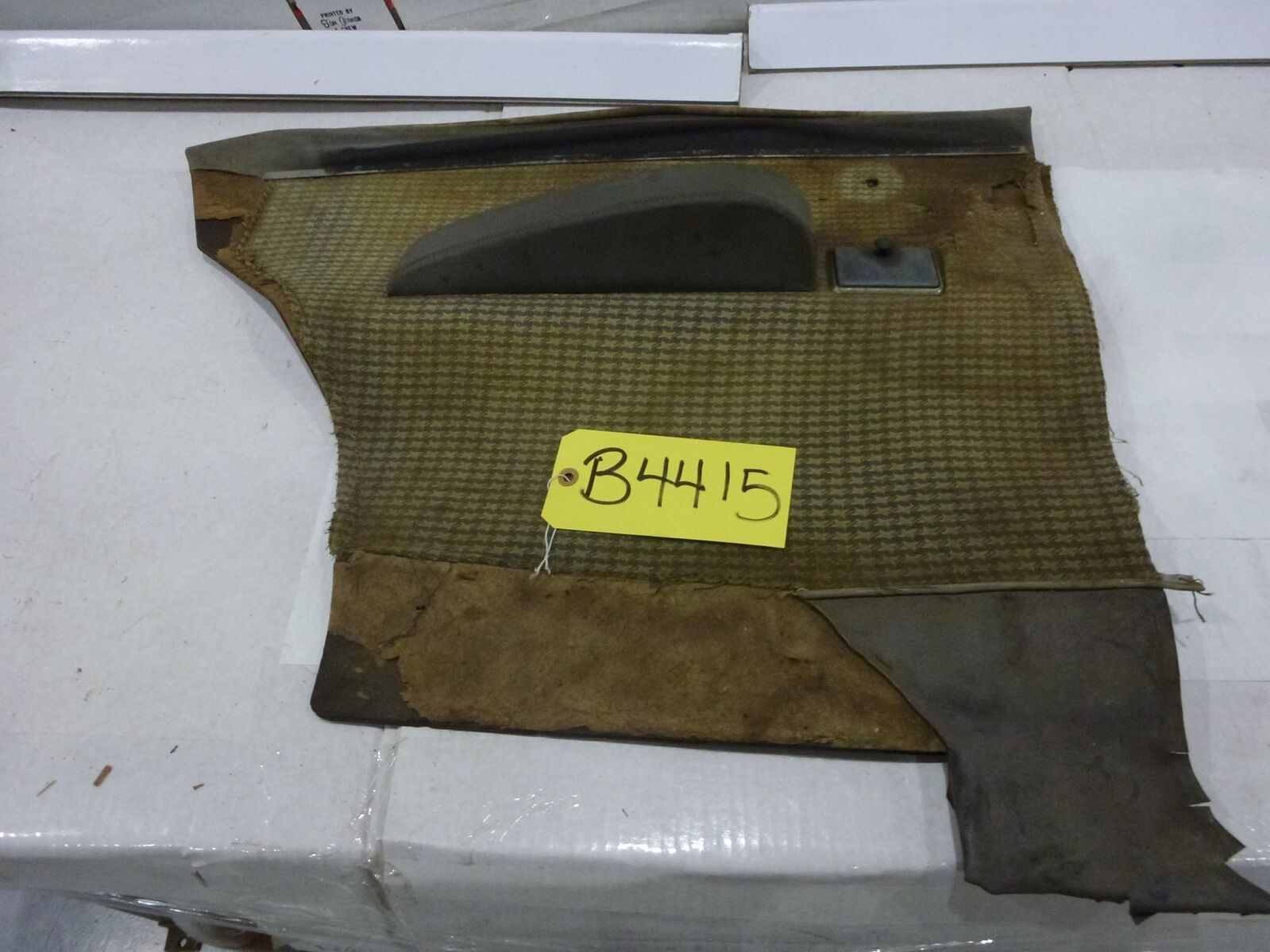 1953-54 Willys Aero 4 Door Left Rear Door Panel With Arm Rest - $64.00