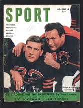 Sport 12/1949-MacFadden-Lujack &amp; Luckman Chicago Bears-Sid Luckman-Jim Thorpe... - £47.30 GBP