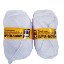 2 Schachenmayr Nomotta Super-Show Yarn Mohair Blend Light Gray Washable 50g - £11.53 GBP