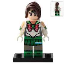 Sailor Jupiter Anime Sailor Moon Lego Compatible Minifigure Building Bricks Toys - £2.36 GBP