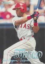 1997 Fleer Tiffany Damon Buford 218 Rangers - $4.00