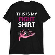 Breast Cancer Fighter Shirt, This is My Fight T-ShirtDark Heather White - $19.55+