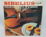 Sibelius Violin Concerto In D Minor Swan Of Tuonela Valse Triste 1961 PL... - $23.71
