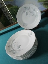 Mitterteich Monika Germany Pattern Sterling Rim 7 3/4 Salad Plate  - $25.73