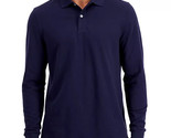 Club Room Men&#39;s Solid Stretch Polo Navy Blue-Size Large - $17.99