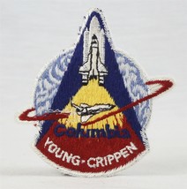 VINTAGE 1981 NASA Columbia Young Crippen Iron On Patch - £78.20 GBP