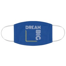 DREAM BIG Fabric Face Mask - Blue - £11.74 GBP