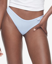 CALVIN KLEIN Ribbed Thong Panties Rain Dance Size Medium $15 - NWT - £7.17 GBP