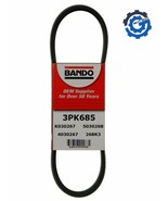 3PK685 New Bando Serpentine Belt for 2000-2004 Mazda Tribute MPV - £9.54 GBP