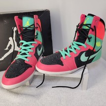 Nike Air Jordan 1 Skinny High 602656-633 Kids Running Shoes Volt Red - 5... - $1,021.89 MXN
