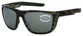 Costa Del Mar FRG 253 OSGGLP Ferg Sunglasses Matte Reef Gray Silver Mirr... - £102.21 GBP