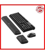 Black Ergonomic Wrist Support with Massage Design - Comfort for Long Hours - $50.95 CAD