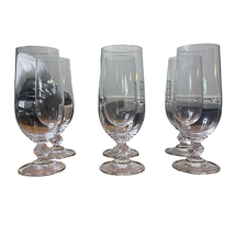 Villeroy &amp; Boch Crystal Wine Glasses Goblets Set Of 6 Champagne 7&quot; Celebration - £79.11 GBP