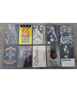 Metal Rock Cassette Tape Cinderella Kiss LA Guns Yes Guns &#39;n Roses Lot O... - £39.42 GBP