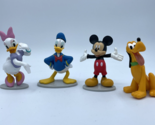 Disney Just Play Cake Toppers Figures Lot If 4 Mickey Donald Daisy Pluto - £7.65 GBP