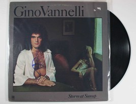 Gino Vannelli Signed Autographed &quot;Storm at Sunup&quot; Record Album - £20.92 GBP