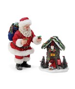 Possible Dreams Santa Statue Gnome for the Holidays 10&quot; High Brass Tag 2... - £79.02 GBP