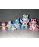 Vintage Kenner Care Bears Poseable Figures &amp; Minis Grams Tugs &amp; Hugs Lot... - $65.44