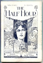 Half HOUR-OCT 1898-EARLY Pulp MAGAZINE-WITCHCRAFT In HAWAII-AMERICAN Flag Cov... - £290.71 GBP