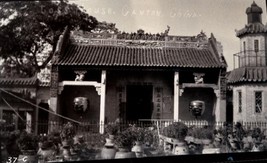 Vintage Photo; Joss House; Canton, China; Circa 1912 - £11.75 GBP