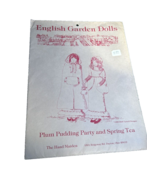 ENGLISH GARDEN DOLLS~The Hand Maiden~MIRIAM GOURLEY RARE 1986 doll patterns - $10.83 CAD