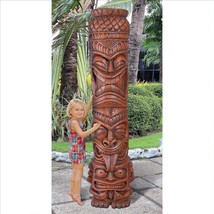 Huge 77&quot; Tiki Totem Statue Sculpture Grand Island Reproduction Replica - £1,177.62 GBP