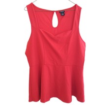 Torrid Sleeveless Women&#39;s Lady&#39;s Red Top Size 2 - £9.46 GBP