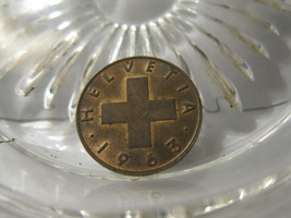 (FC-137) 1963 Switzerland: 1 Rappen - $1.50