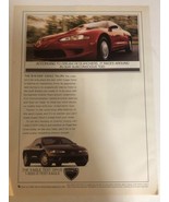 1996 Eagle Talon Car Vintage Print Ad pa23 - $7.91