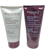2x Keranique Scalp Stimulating Shampoo &amp; Replenishing Keratin Conditione... - $507.80 MXN