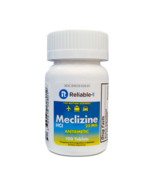 2 BOTTLES Meclizine HCL 25mg Tablets 100 ea (Compare to Bonine) Free Shi... - $111.93 MXN