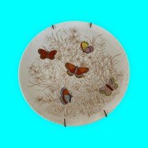 Vintage Butterfly Plate signed Neiman-Marcus FF 7.5&quot; - £16.44 GBP