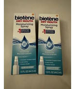 2X  BIOTENE  Dry Mouth Moisturizing Spray, Alcohol-Free  Spray,1.5Oz EA NEW - $20.00
