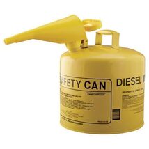 Eagle UI-50-FSY Type I Safety Can, 5 Gallon with Funnel, Yellow - $101.02 CAD