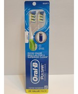 New Oral B Pulsar Expert Clean Battery Powered Toothbrushes Soft 2 Pack NIP - $75.44 MXN