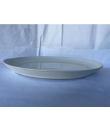 Original German China ARZBERG Bauhaus White Large Serving Plate - $38.33 CAD