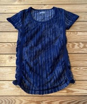 Athleta Women’s Ruched Athletic Top Size XL Blue T1 - $19.60
