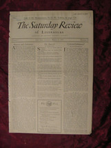 Saturday Review March 16 1929 Conrad Aiken O.W. Firkins F. V. Morley - £11.33 GBP