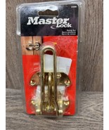 Master Lock Brass Swing Bar -Solid Metal Bar Swings to Lock- Model #5160... - £7.72 GBP
