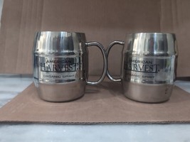 American Harvest Vodka Stainless Steel Barrel Mug, Insulated Spirit Mug  - $24.75