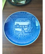 B &amp; G Bing &amp; Grondahl Copenhagen &quot; CHRISTMAS EVE AT THE FARMHOUSE  &quot; Pla... - $11.88
