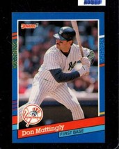 1991 Donruss #107 Don Mattingly Nmmt Yankees *X102466 - £1.93 GBP