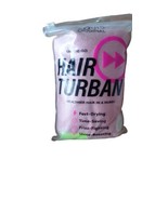 AQUIS Original Travel On the Go Hair Turban - Fast Drying Reduce Frizz PINK - £13.20 GBP