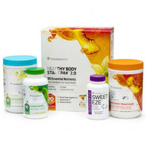 Youngevity Healthy Body Blood Sugar Pak 2.0 Sweet Eze Dr Wallach - $168.25