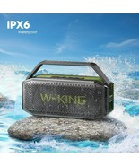 W-KING D9-1 60W Waterproof Portable Speaker Bluetooth Rich Bass 40H Gree... - $79.95